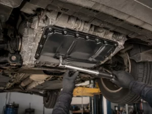 Skoda Kodiaq, замена масла в DSG — фотография работ 06